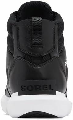 imageSorel Womens Explorer II Sneaker Mid Waterproof ShoeBlackWhite