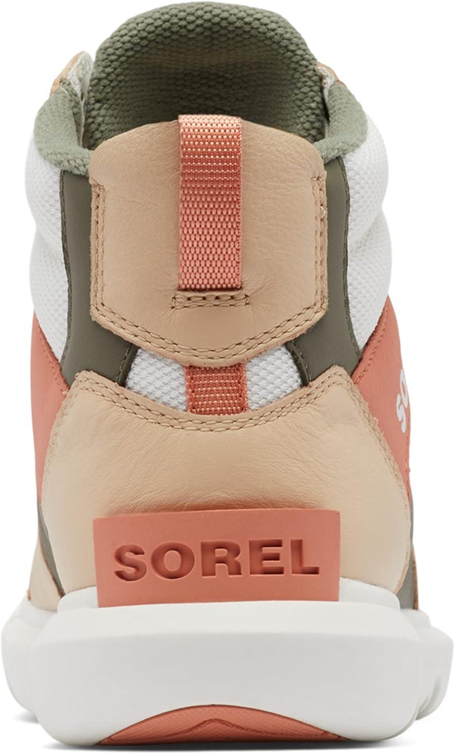 imageSorel Womens Explorer II Sneaker Mid Waterproof ShoeSea Salt Nova Sand