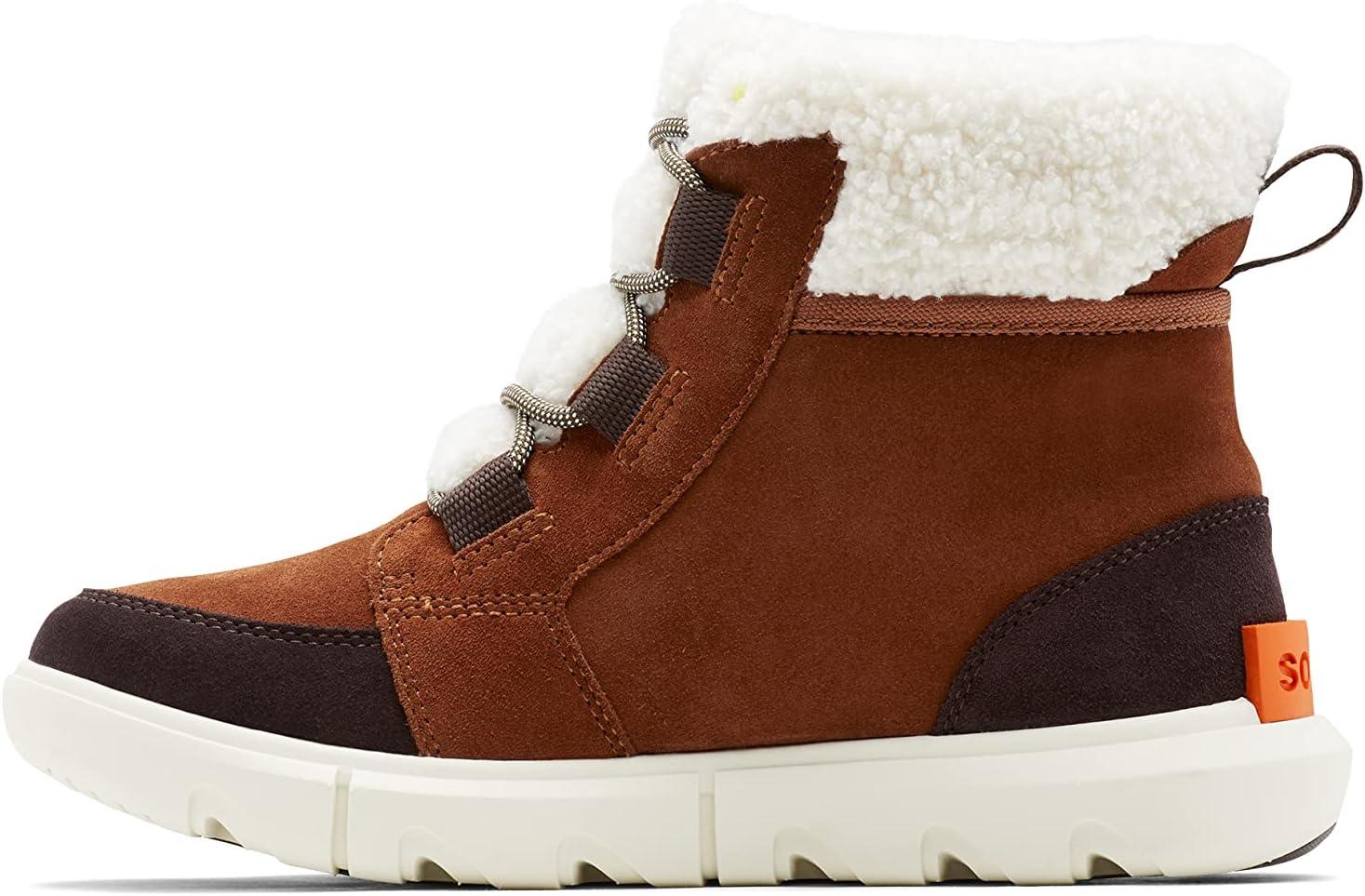 imageSorel Womens Explorer Next Carnival Waterproof BootsWood Chalk