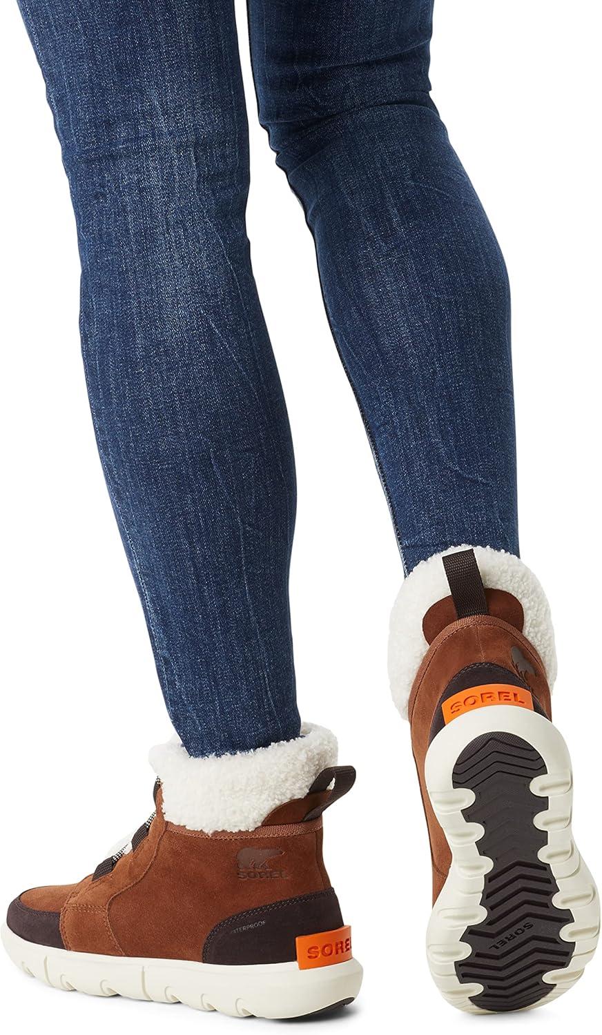 imageSorel Womens Explorer Next Carnival Waterproof BootsWood Chalk