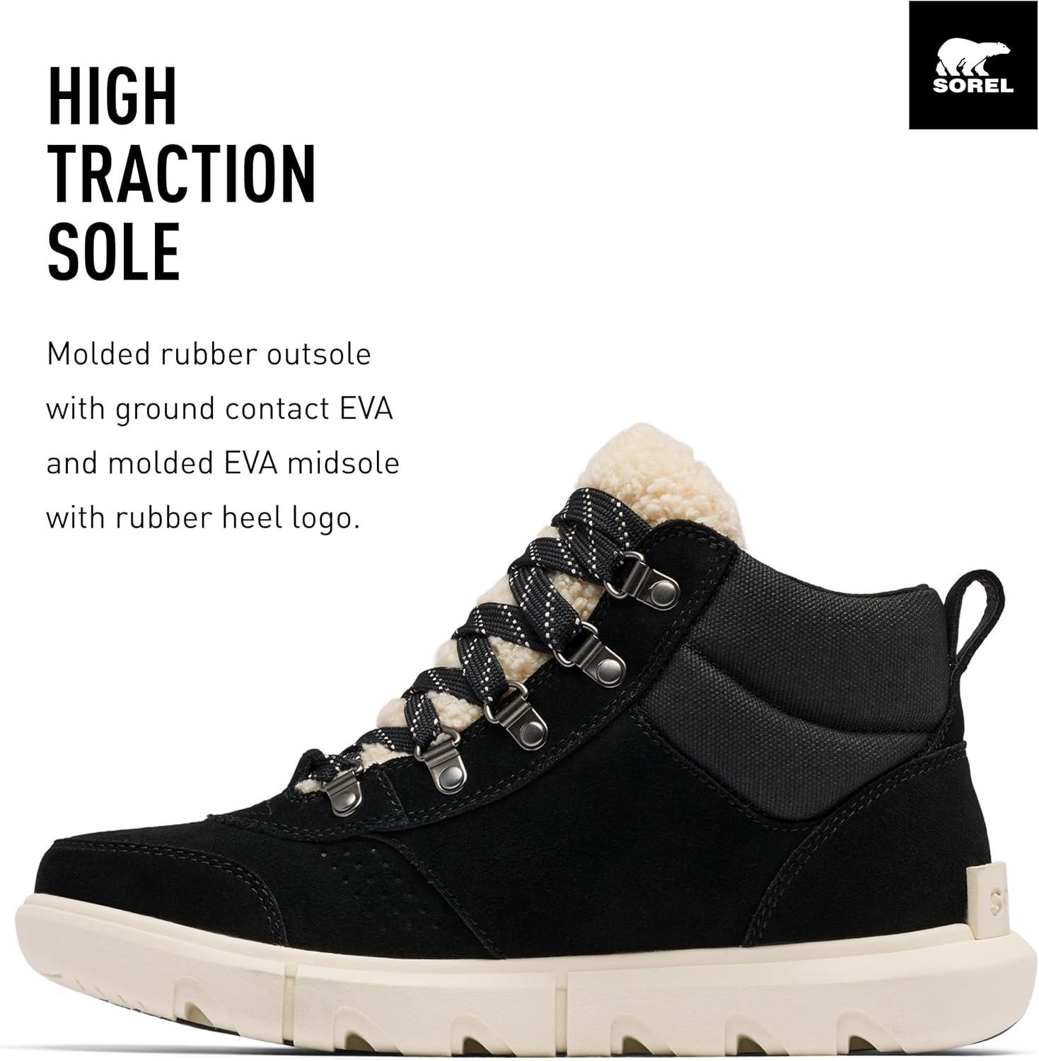 imageSorel Womens Explorer Next Hiker Waterproof BootsBlack Sea Salt