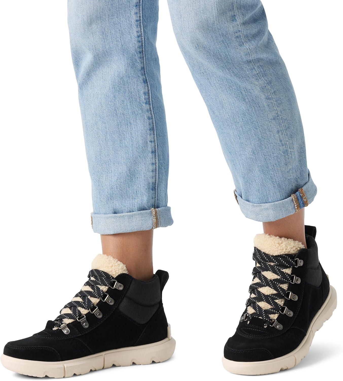 imageSorel Womens Explorer Next Hiker Waterproof BootsBlack Sea Salt