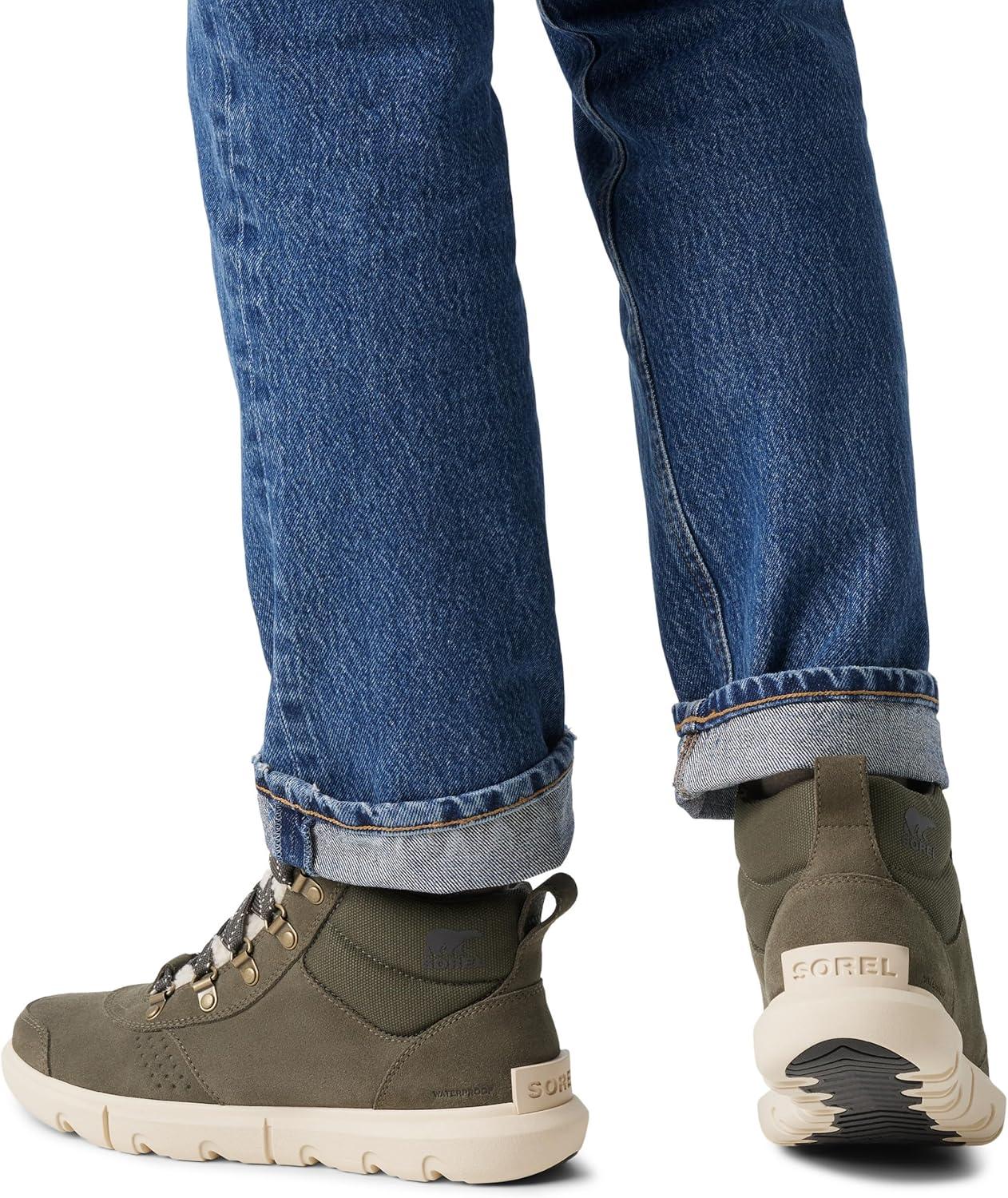 imageSorel Womens Explorer Next Hiker Waterproof BootsStone Green Bleached Ceramic