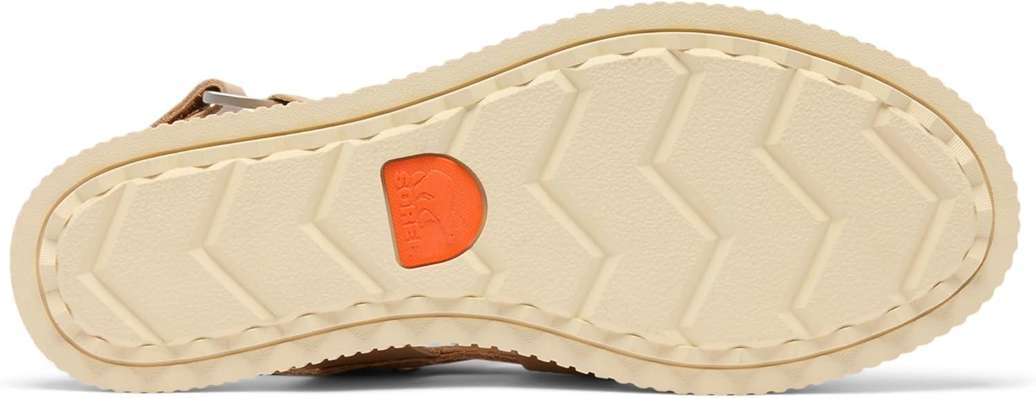 imageSorel Womens Fashion Flat SandalHonest Beige Bleached Ceramic