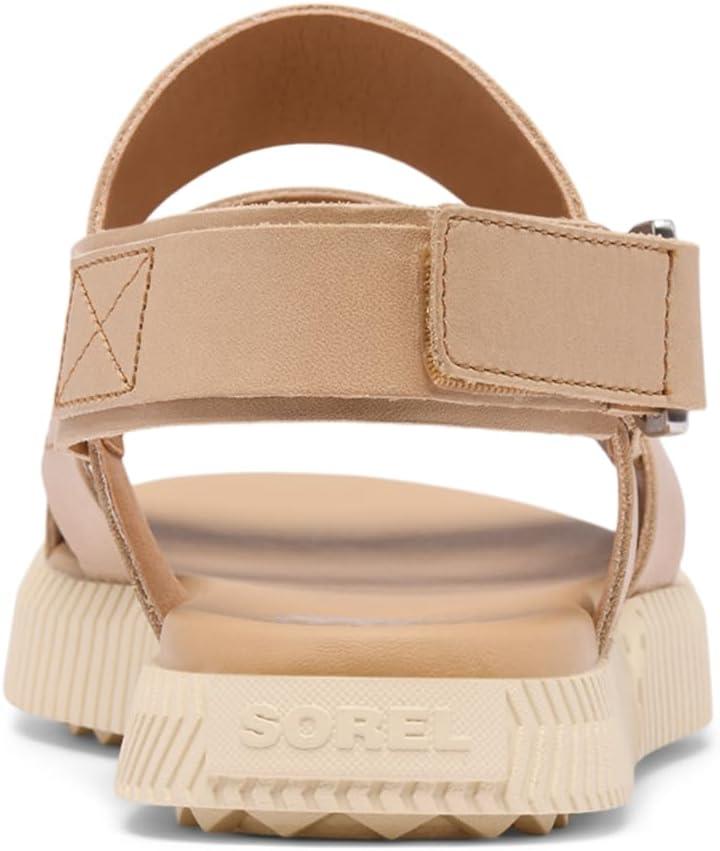 imageSorel Womens Fashion Flat SandalHonest Beige Bleached Ceramic