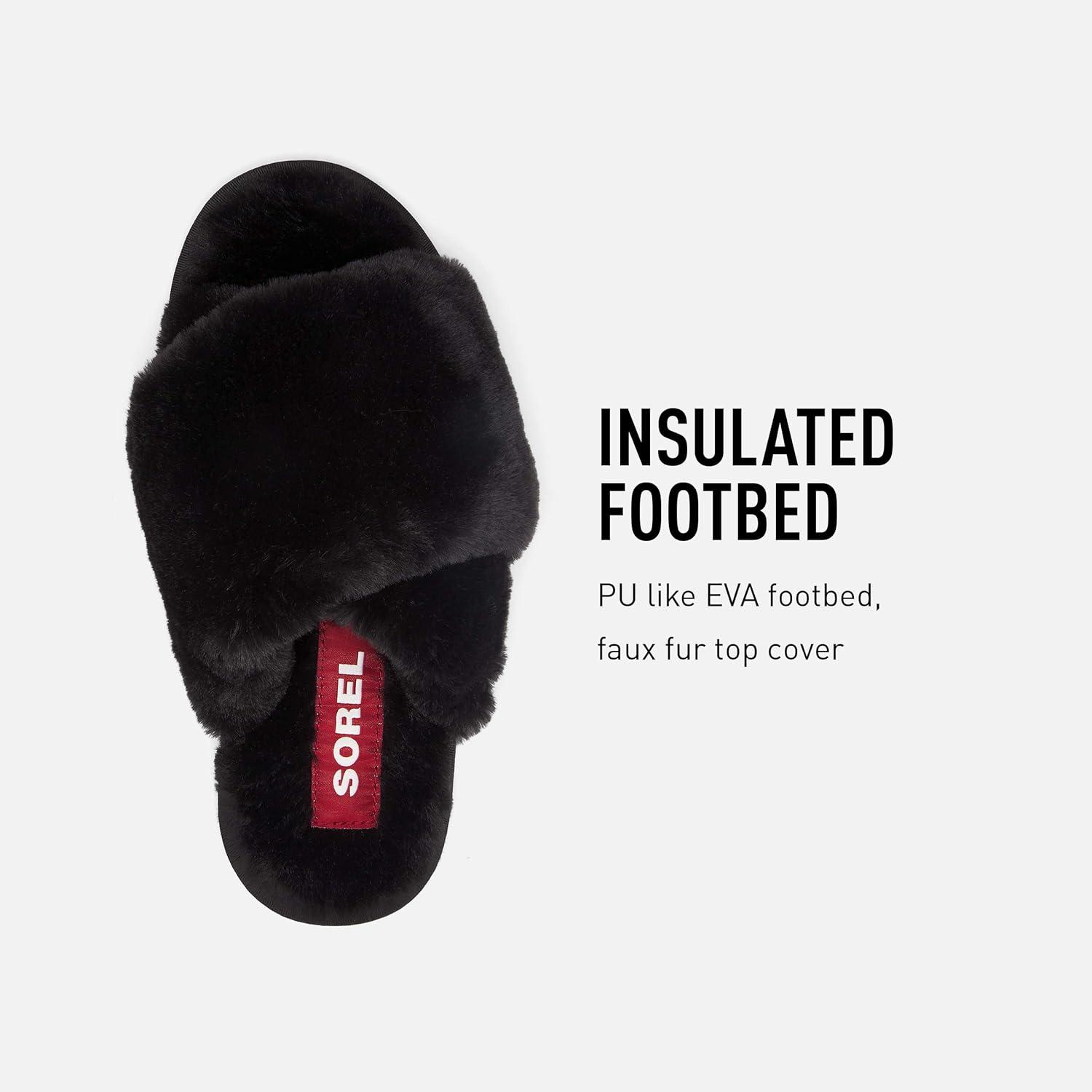 imageSorel Womens Go Mail Run SlipperBlack