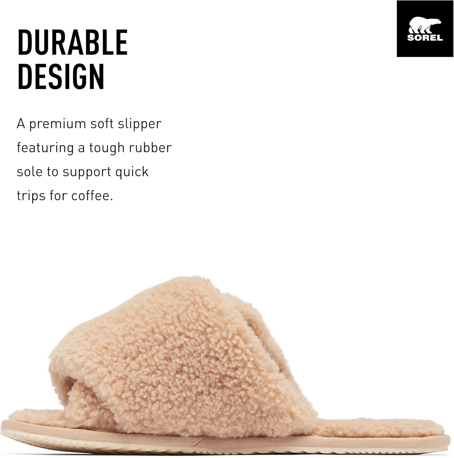 imageSorel Womens Go Mail Run SlipperNatural Tan Natural