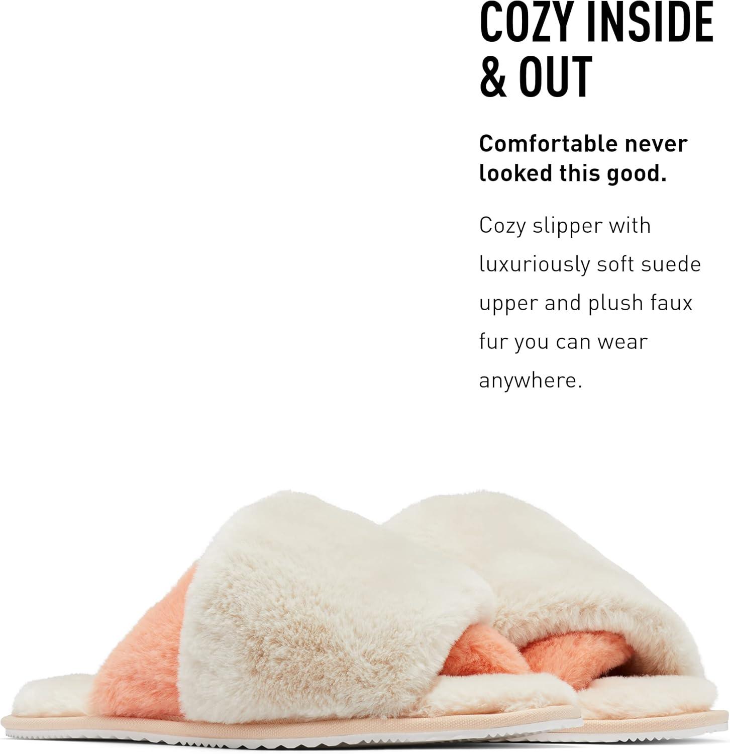 imageSorel Womens Go Mail Run SlipperNova Sand Natural