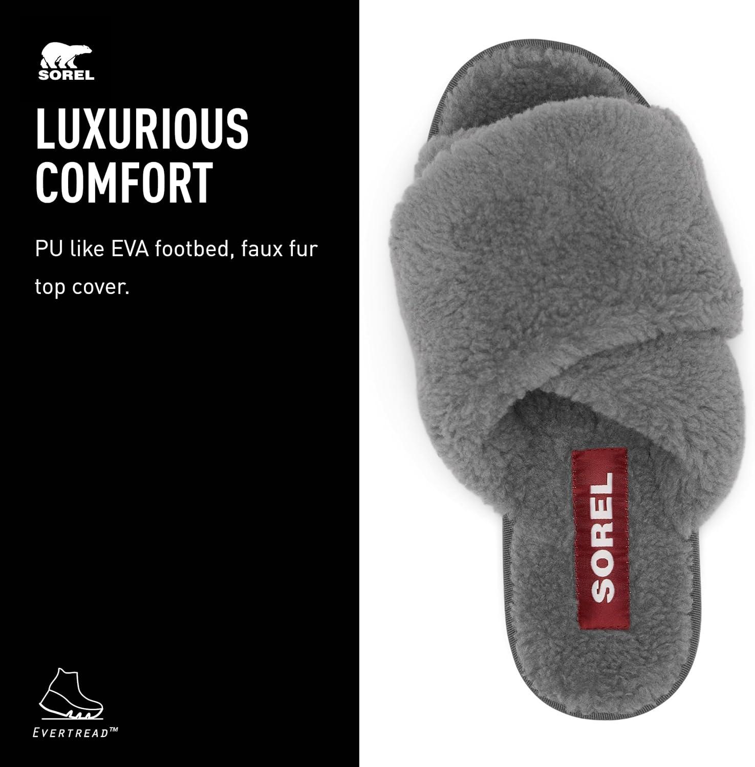 imageSorel Womens Go Mail Run SlipperQuarry Sea Salt