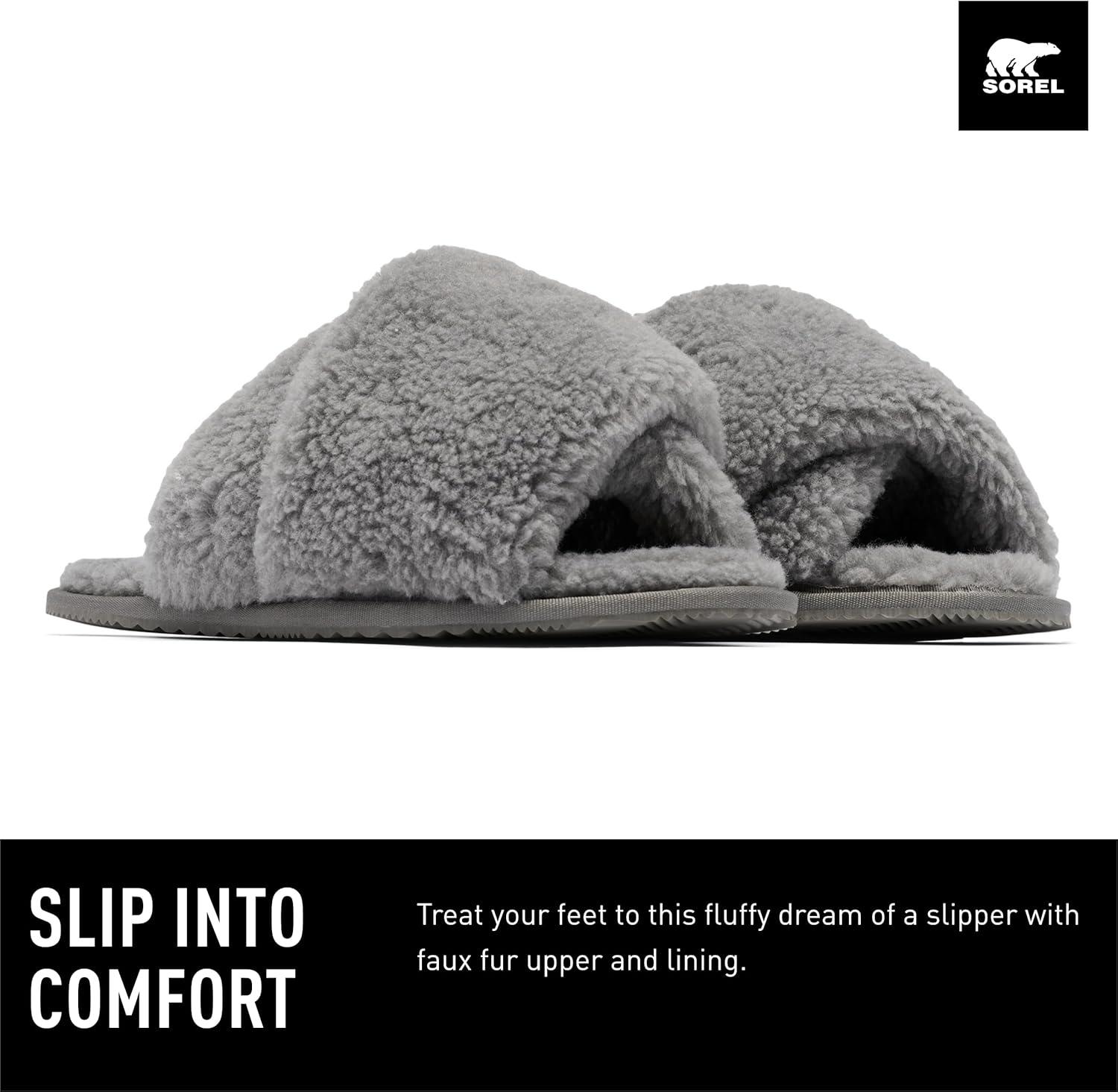 imageSorel Womens Go Mail Run SlipperQuarry Sea Salt