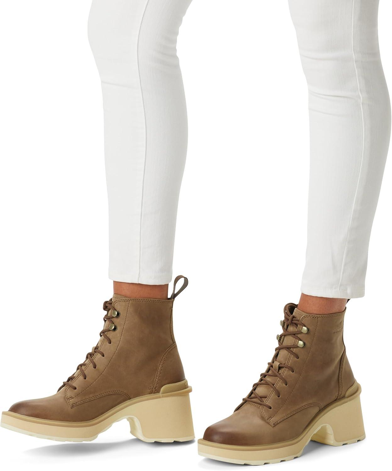 imageSorel Womens HiLine Heel Lace BootsUmber Ceramic