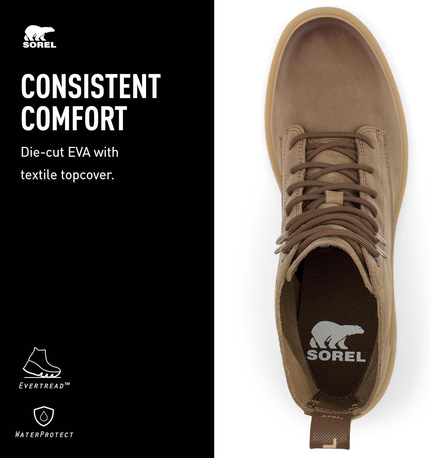 imageSorel Womens HiLine Heel Lace BootsUmber Ceramic