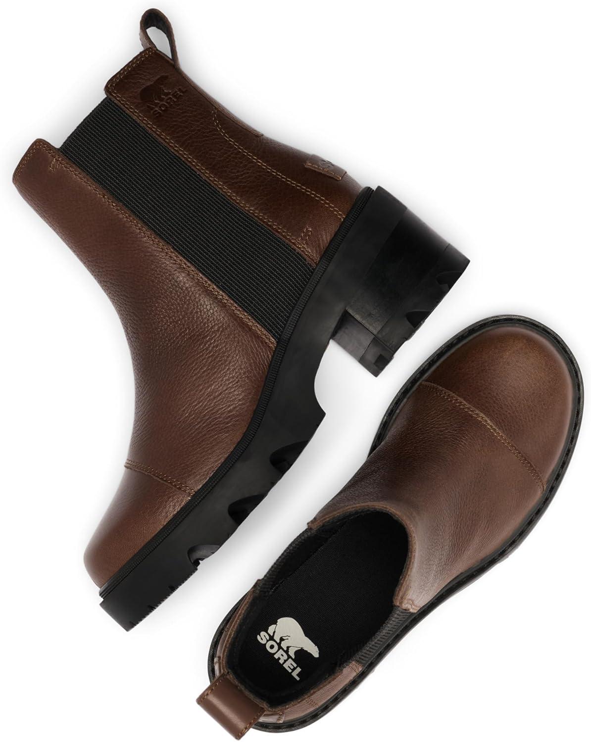 imageSorel Womens Joan Now Chelsea BootTobaccoBlack