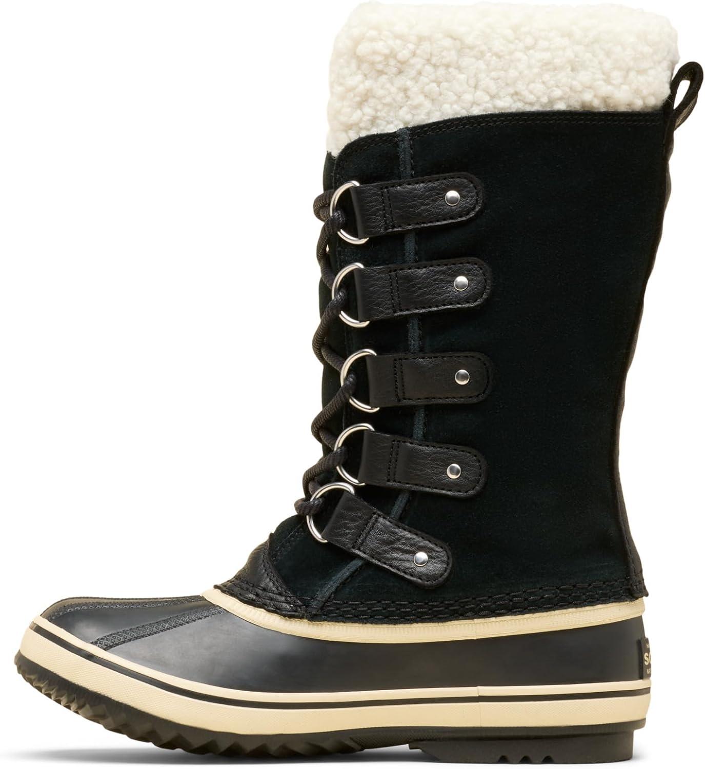 imageSorel Womens Joan of Arctic Waterproof Boot BlackBleached Ceramic 9 Regular