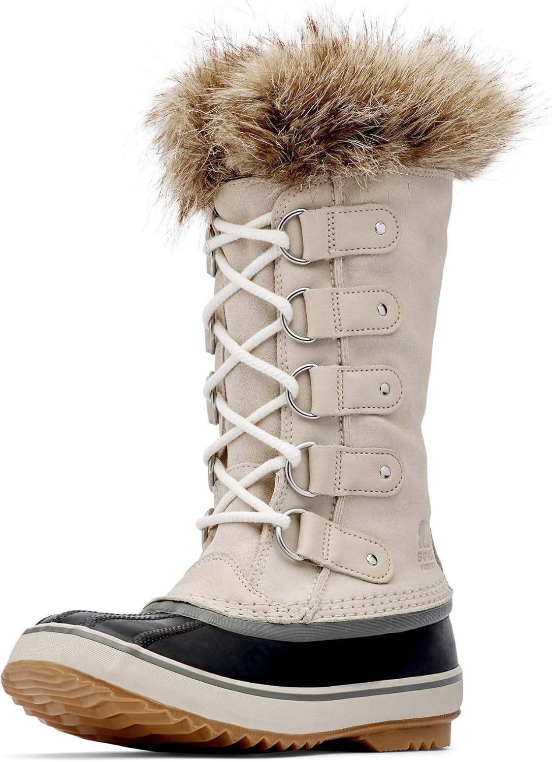imageSorel Womens Joan of Arctic Waterproof BootsBeige Dark Stone Sea Salt