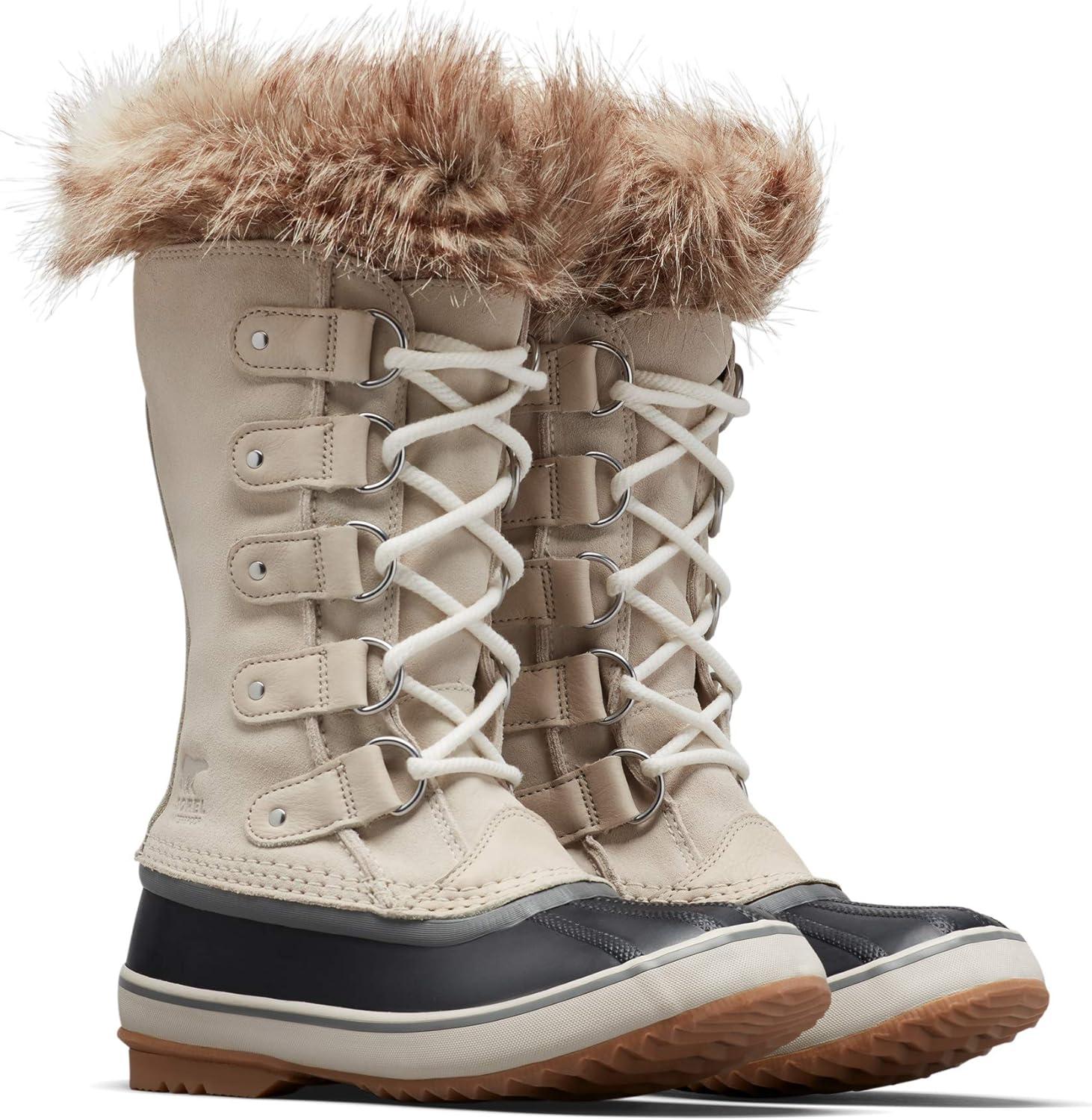 imageSorel Womens Joan of Arctic Waterproof BootsBeige Dark Stone Sea Salt