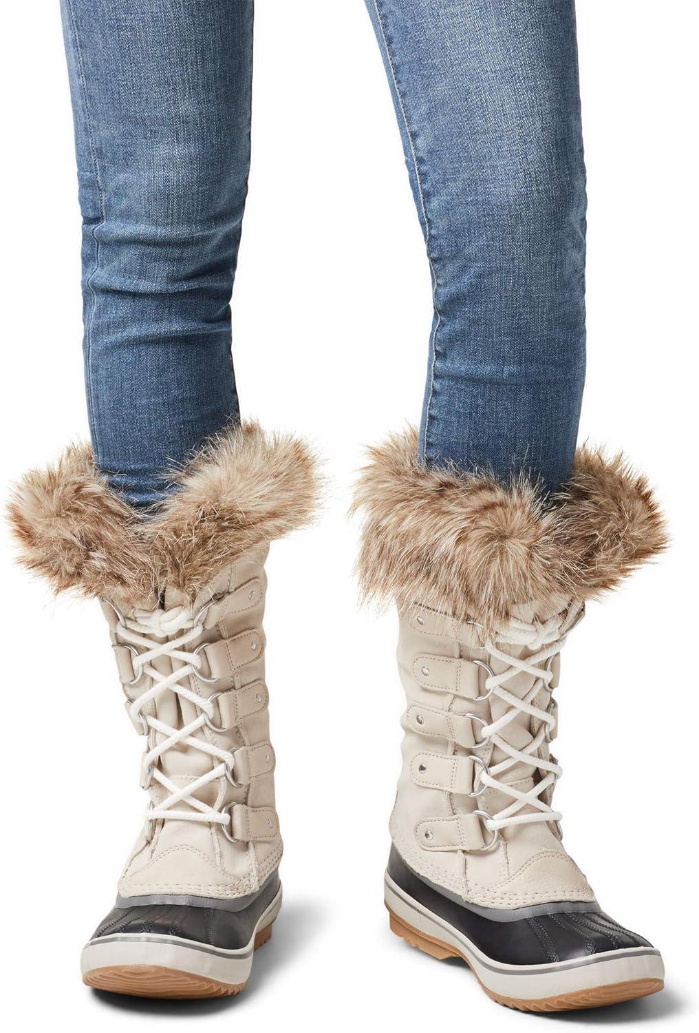 imageSorel Womens Joan of Arctic Waterproof BootsBeige Dark Stone Sea Salt