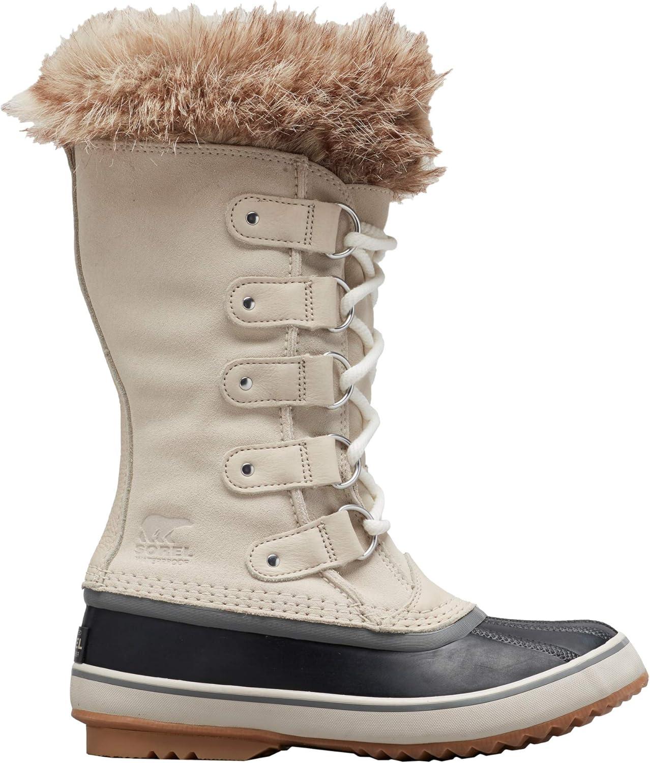 imageSorel Womens Joan of Arctic Waterproof BootsBeige Dark Stone Sea Salt