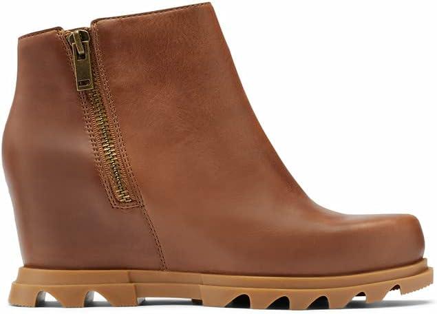 imageSorel Womens Joan of Arctic Wedge II Zipper Fashion BootHazelnut Leather Gum 2