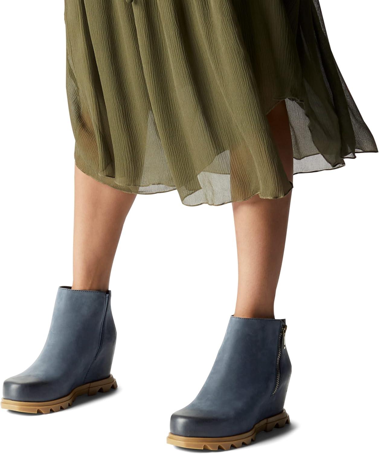 imageSorel Womens Joan of Arctic Wedge II Zipper Fashion BootUniform Blue Gum 2