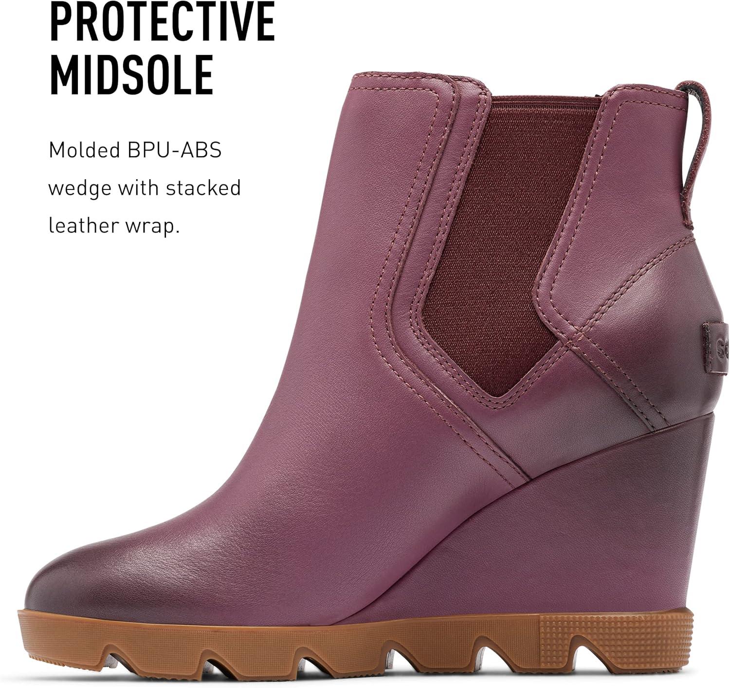 imageSorel Womens Joan of Arctic Wedge II Zipper Fashion BootUniform Blue Gum 2