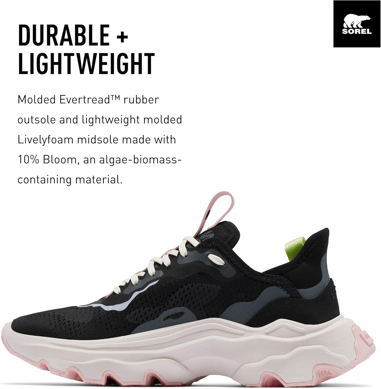 imageSorel Womens Kinetic Breakthru Day Lace ShoesBlack Tippet