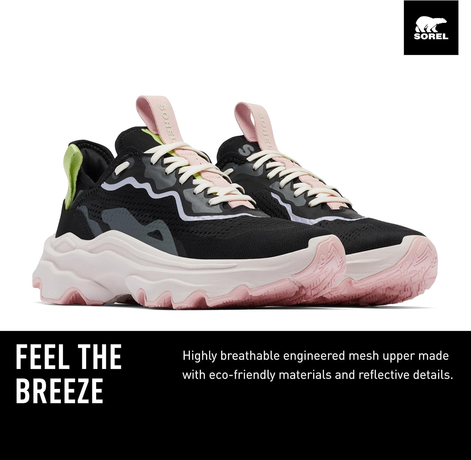 imageSorel Womens Kinetic Breakthru Day Lace ShoesBlack Tippet