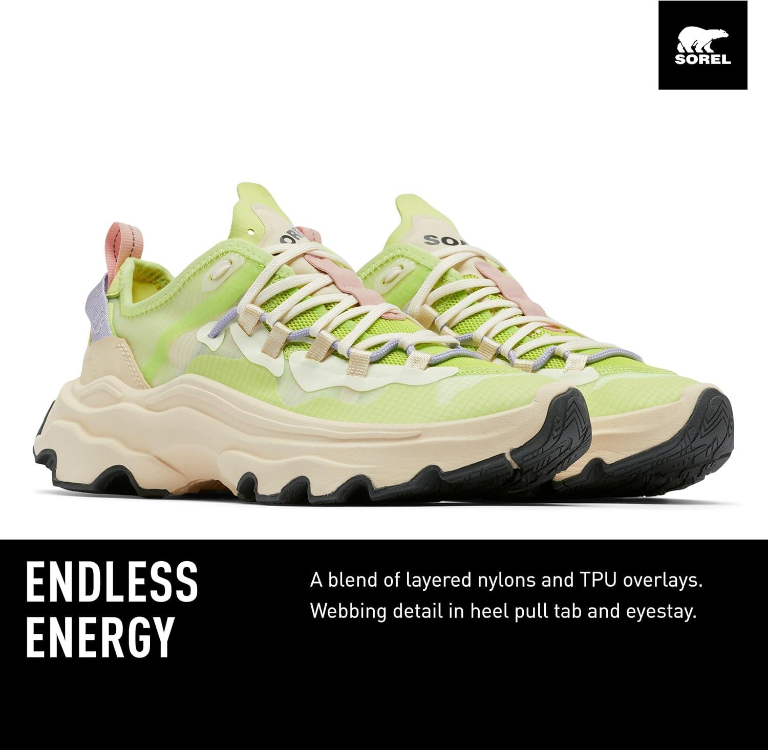 imageSorel Womens Kinetic Breakthru Tech Lace ShoesTippet Grill