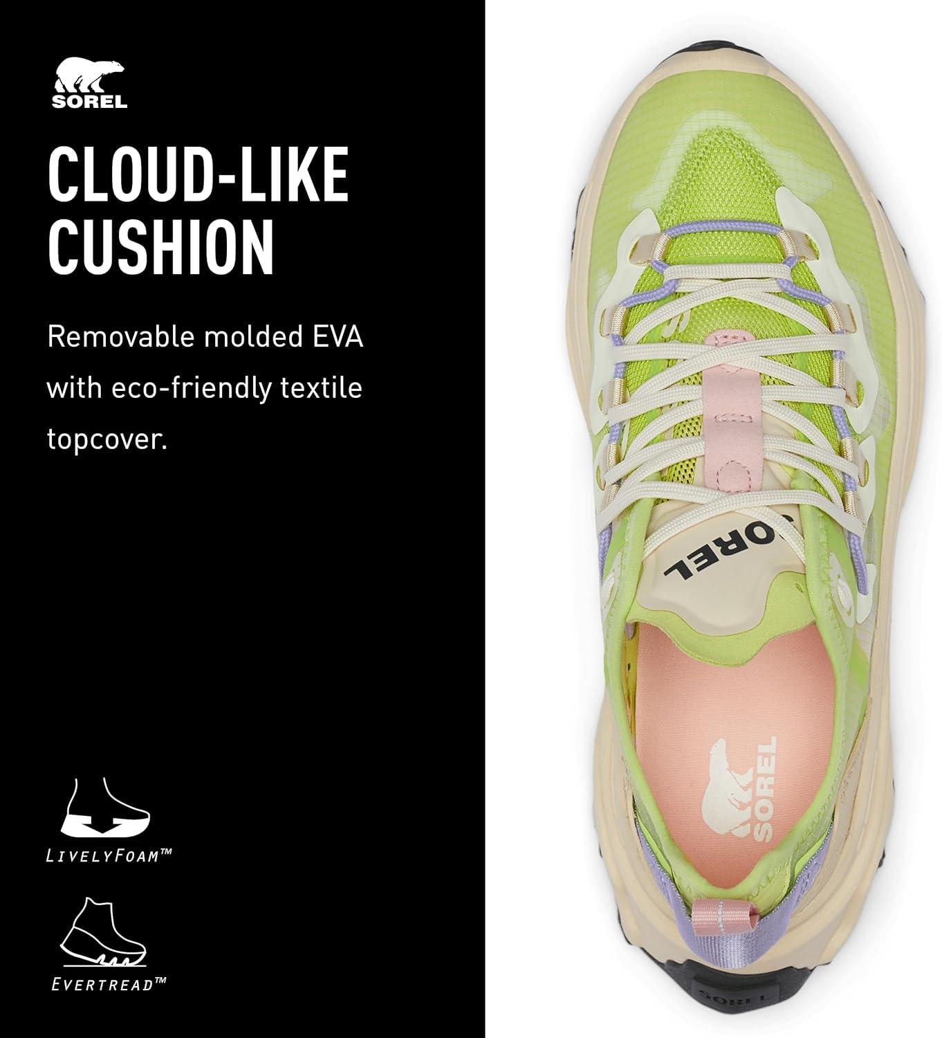 imageSorel Womens Kinetic Breakthru Tech Lace ShoesTippet Grill