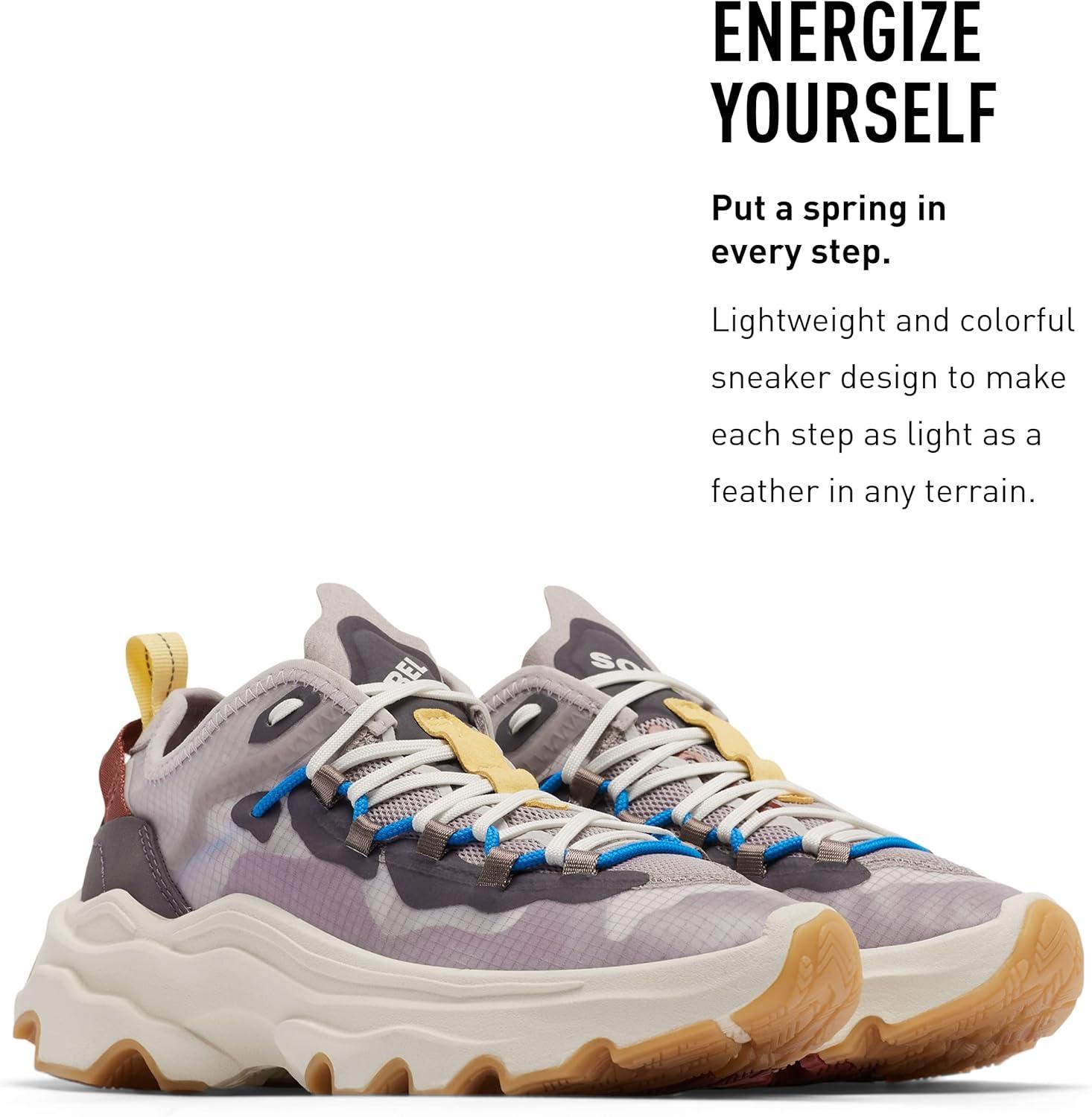 imageSorel Womens Kinetic Breakthru Tech Lace ShoesVapor Chalk