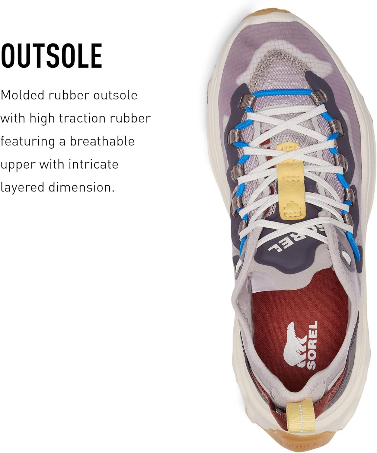 imageSorel Womens Kinetic Breakthru Tech Lace ShoesVapor Chalk