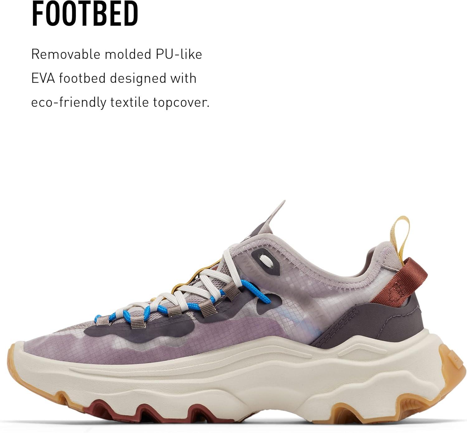 imageSorel Womens Kinetic Breakthru Tech Lace ShoesVapor Chalk