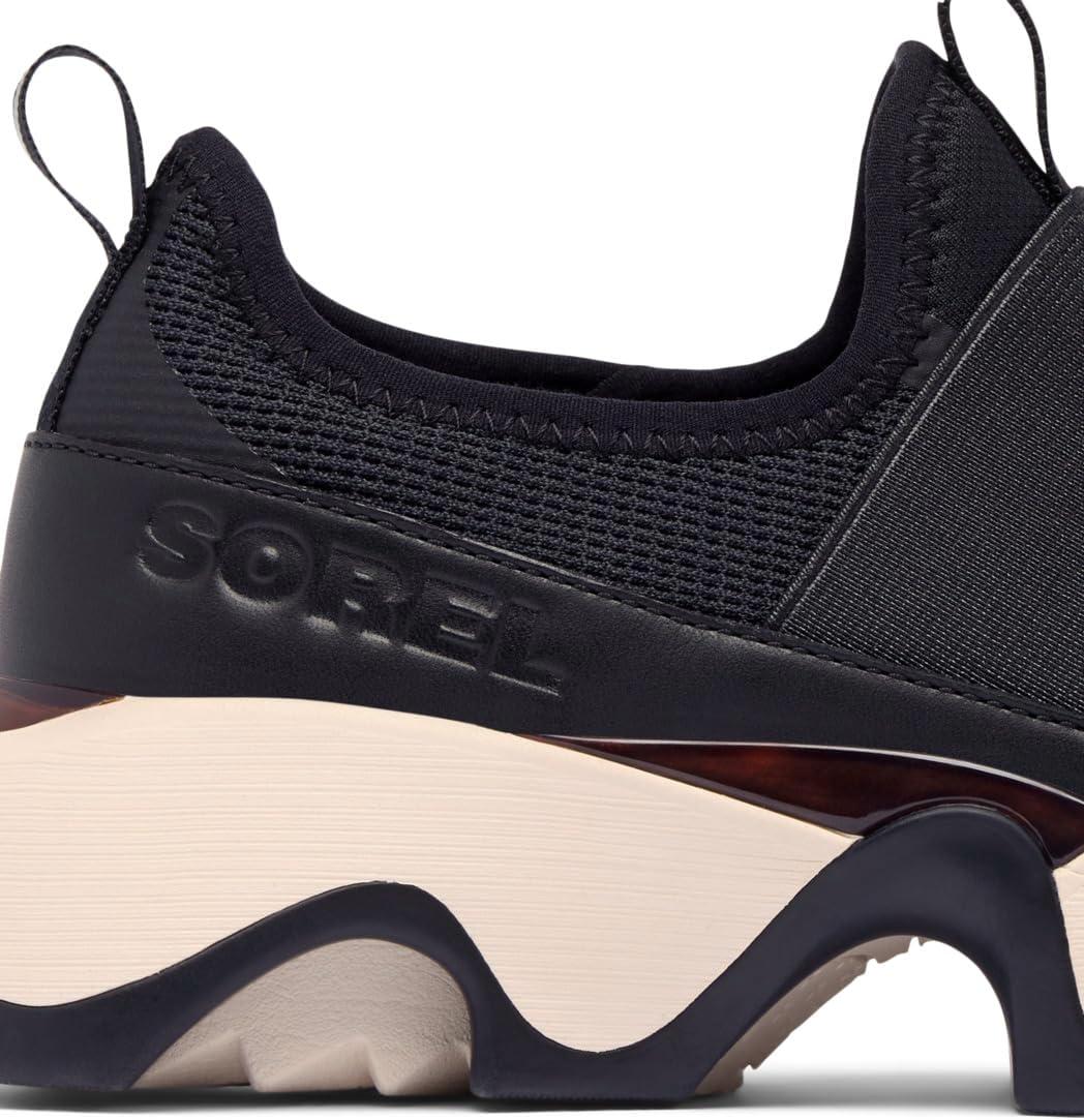 imageSorel Womens Kinetic Impact II Strap Sneaker BlackChalk 105