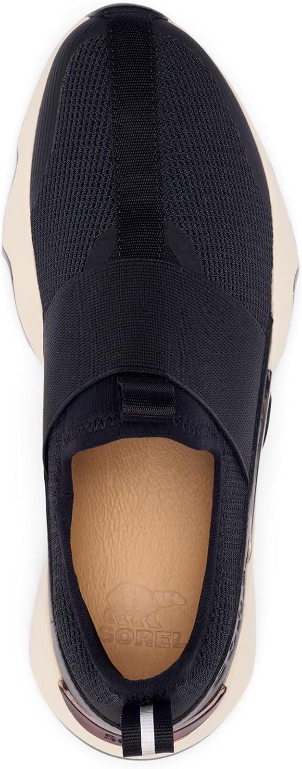 imageSorel Womens Kinetic Impact II Strap Sneaker BlackChalk 105