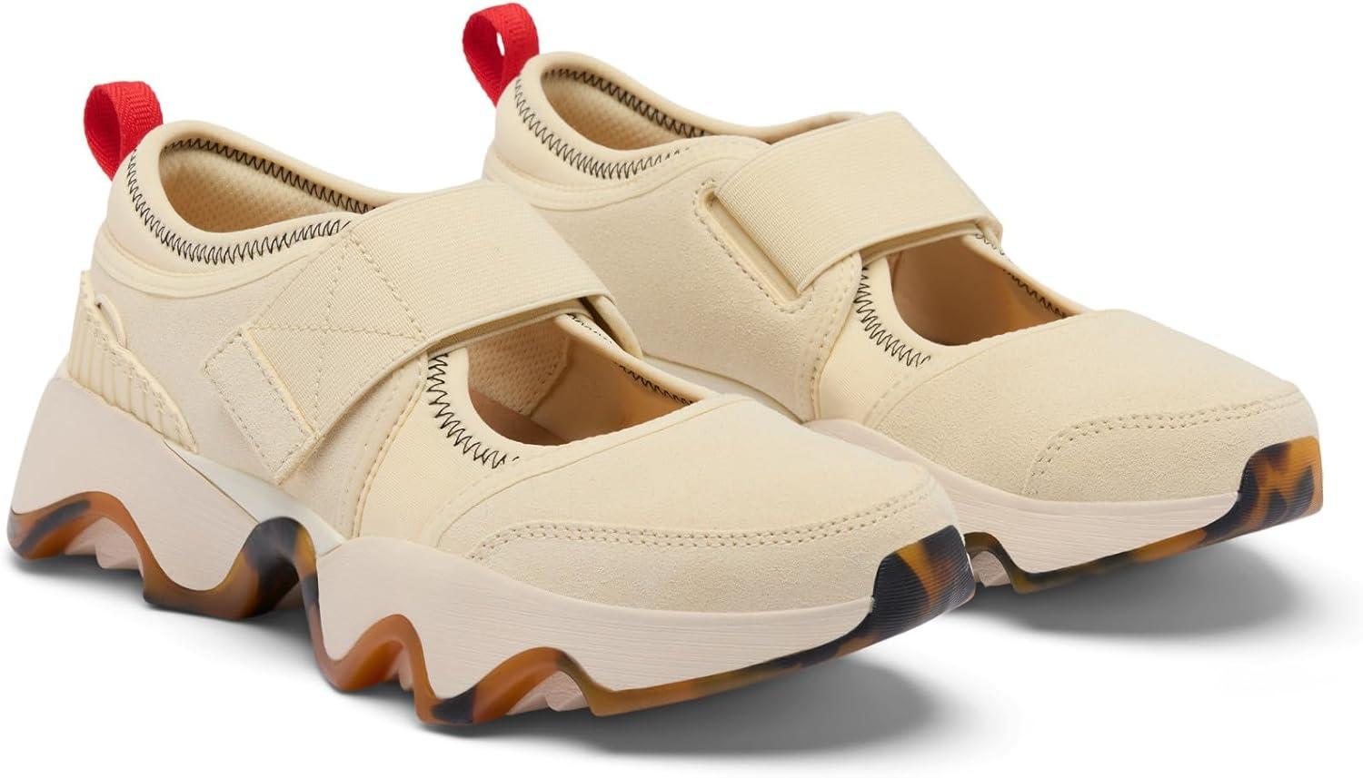 imageSorel Womens Kinetic Impact Ii Mj SneakerHoney WhiteBright Red