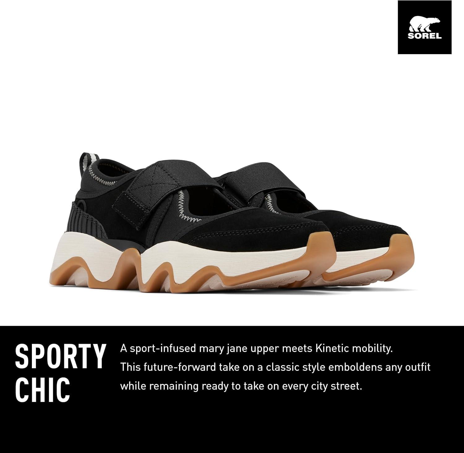 imageSorel Womens Kinetic Impact ll MJ SneakersBlack Gum 2