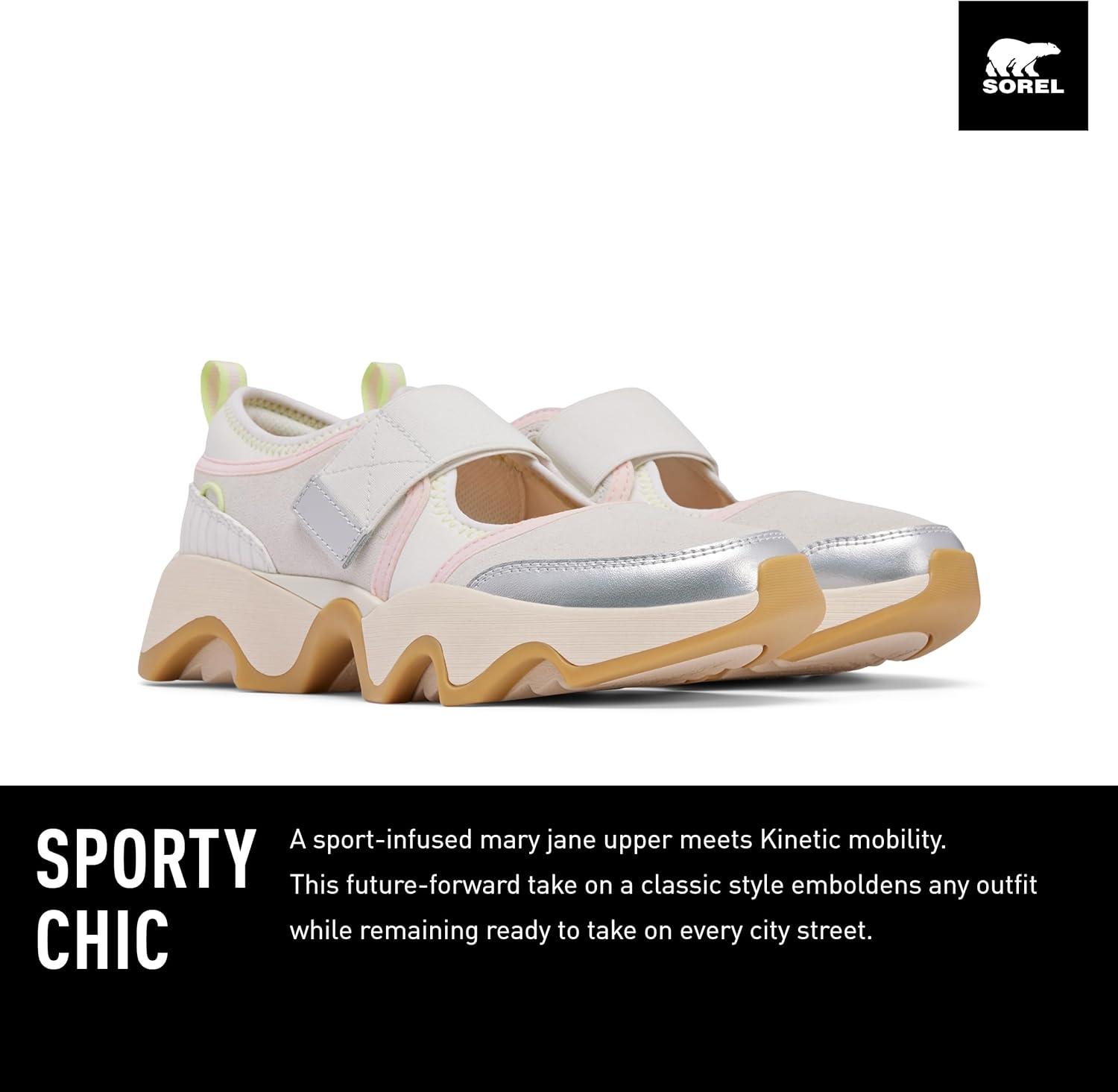 imageSorel Womens Kinetic Impact ll MJ SneakersSea Salt Gum 16