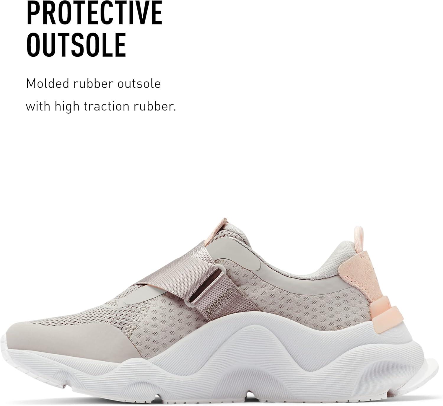 imageSorel Womens Kinetic RNEGD Strap ShoesDove Peach Blossom