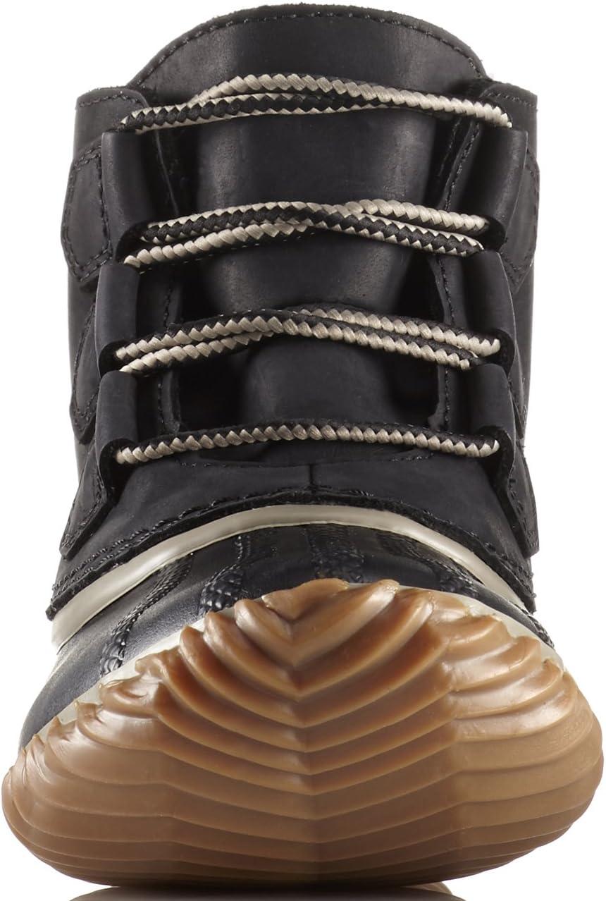 imageSorel Womens N About Leather Rain Snow BootBlack