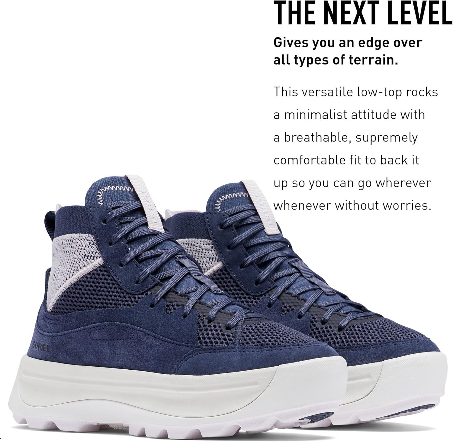 imageSorel Womens ONA 503 Knit Mid SneakersNocturnal Dreamy