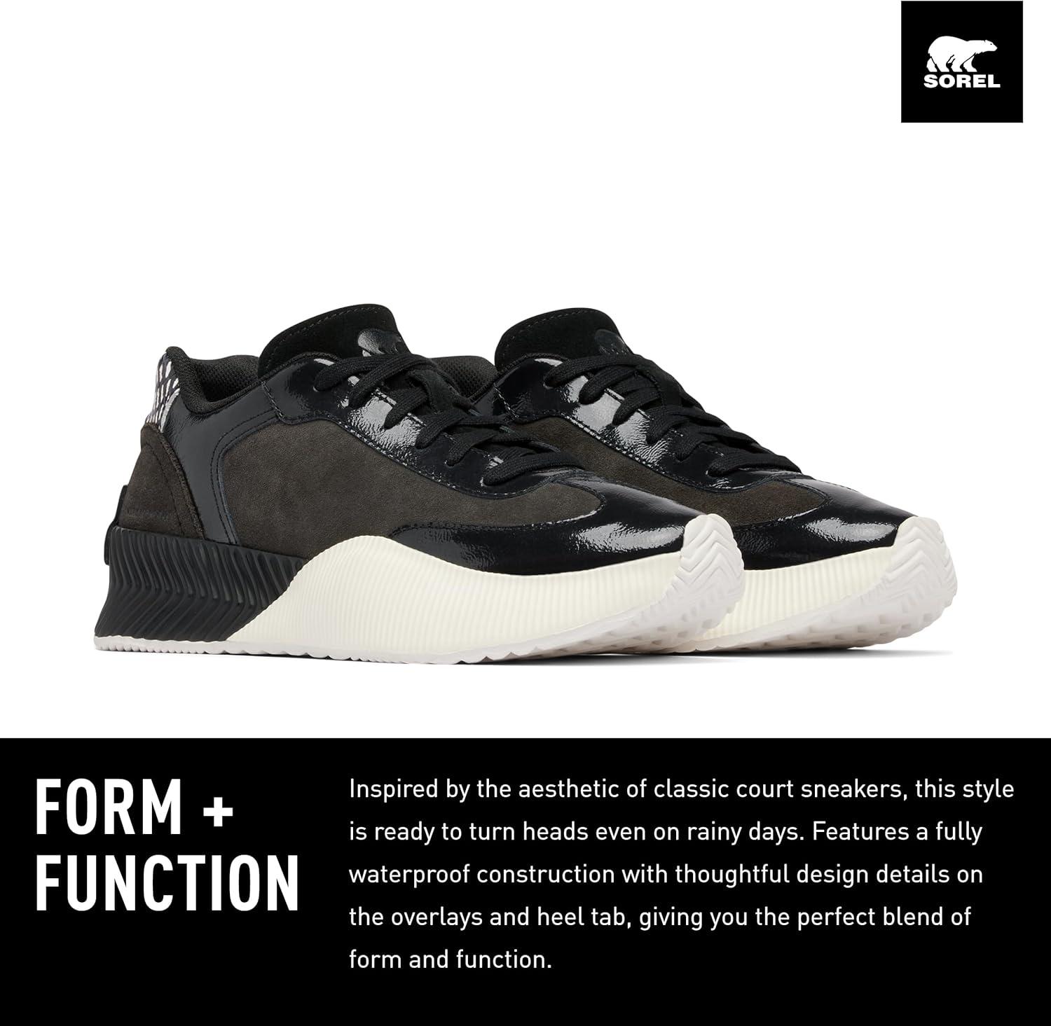 imageSorel Womens ONA BLVD Classic Waterproof SneakerBlack Jet