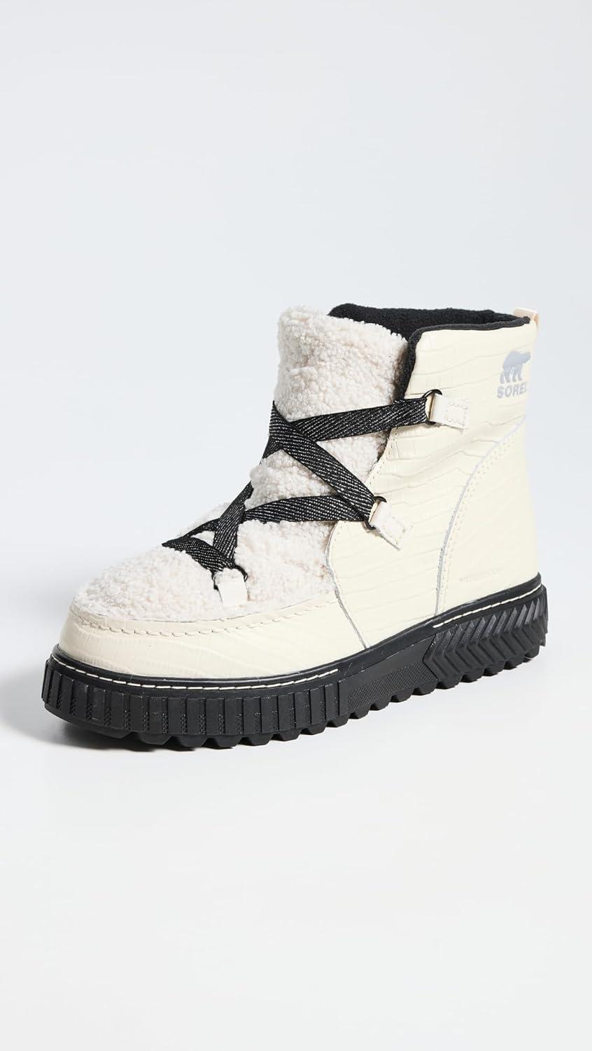 imageSorel Womens Ona Ave Alpine Boot Lux Waterproof SnowChalkBlack
