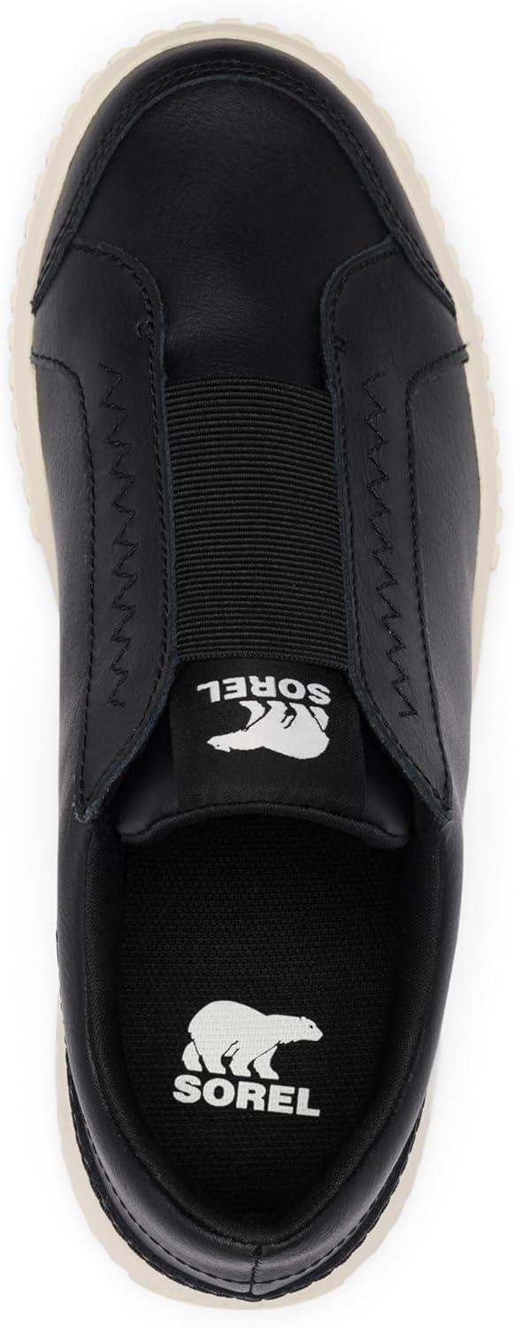 imageSorel Womens Ona Ave Slip on SneakerBlackChalk