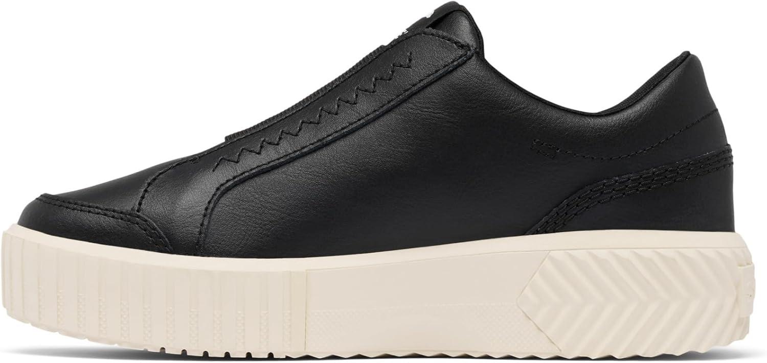 imageSorel Womens Ona Ave Slip on SneakerBlackChalk