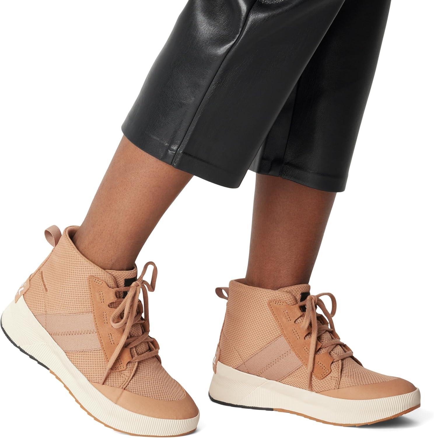 imageSorel Womens Out N About III Mid Sneaker WaterproofTawny Buff Chalk