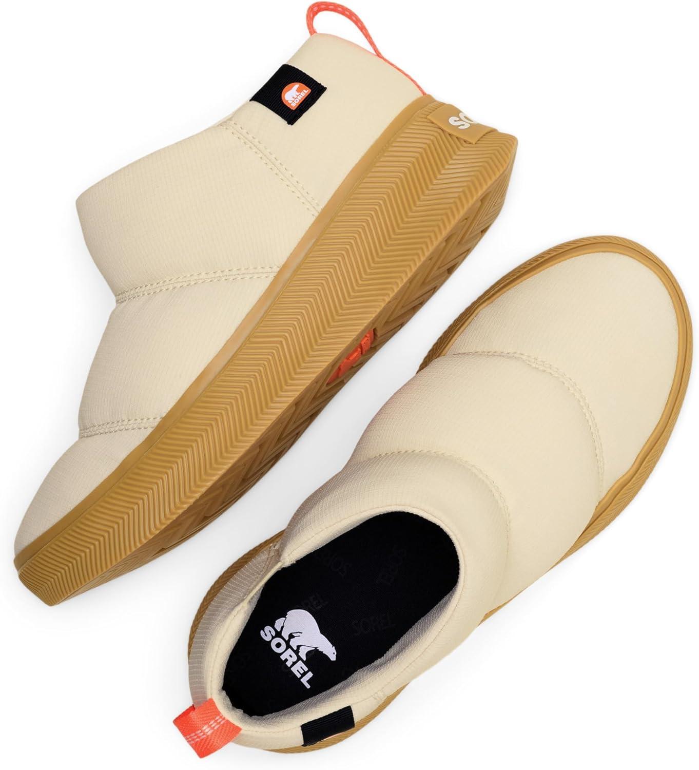 imageSorel Womens Out N About IV Mini Puffy Insulated SlipOn BootsHoney WhiteGum 16