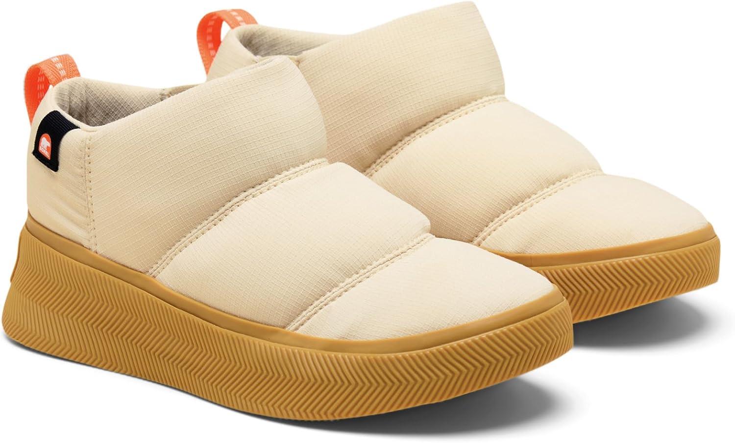 imageSorel Womens Out N About IV Mini Puffy Insulated SlipOn BootsHoney WhiteGum 16