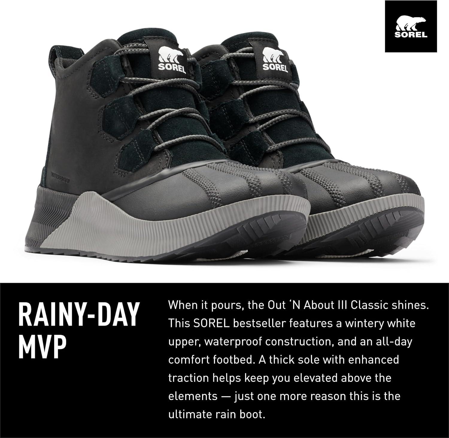 imageSorel Womens Out N About IiiBlack Grill