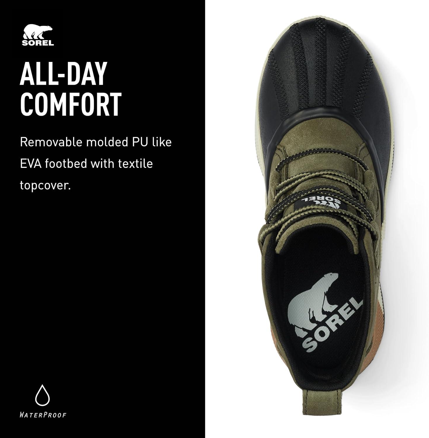 imageSorel Womens Out N About IiiStone Green Black