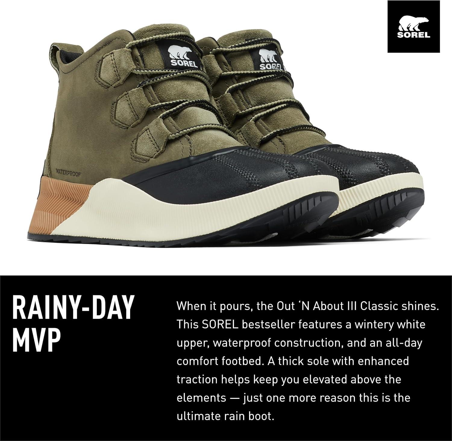 imageSorel Womens Out N About IiiStone Green Black